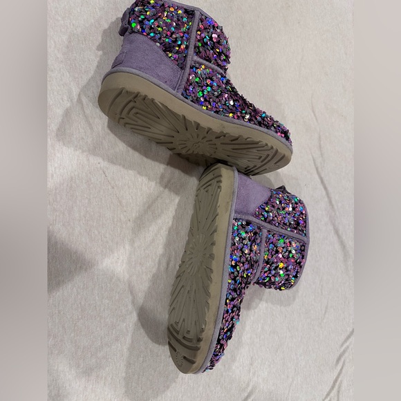 UGG Classic Mini Stellar Sequin Women’s 7 - Picture 3 of 4